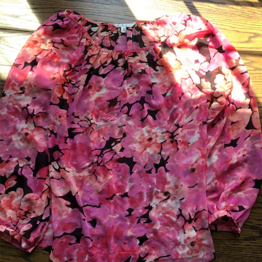 CAbi Blossom Blouse Top